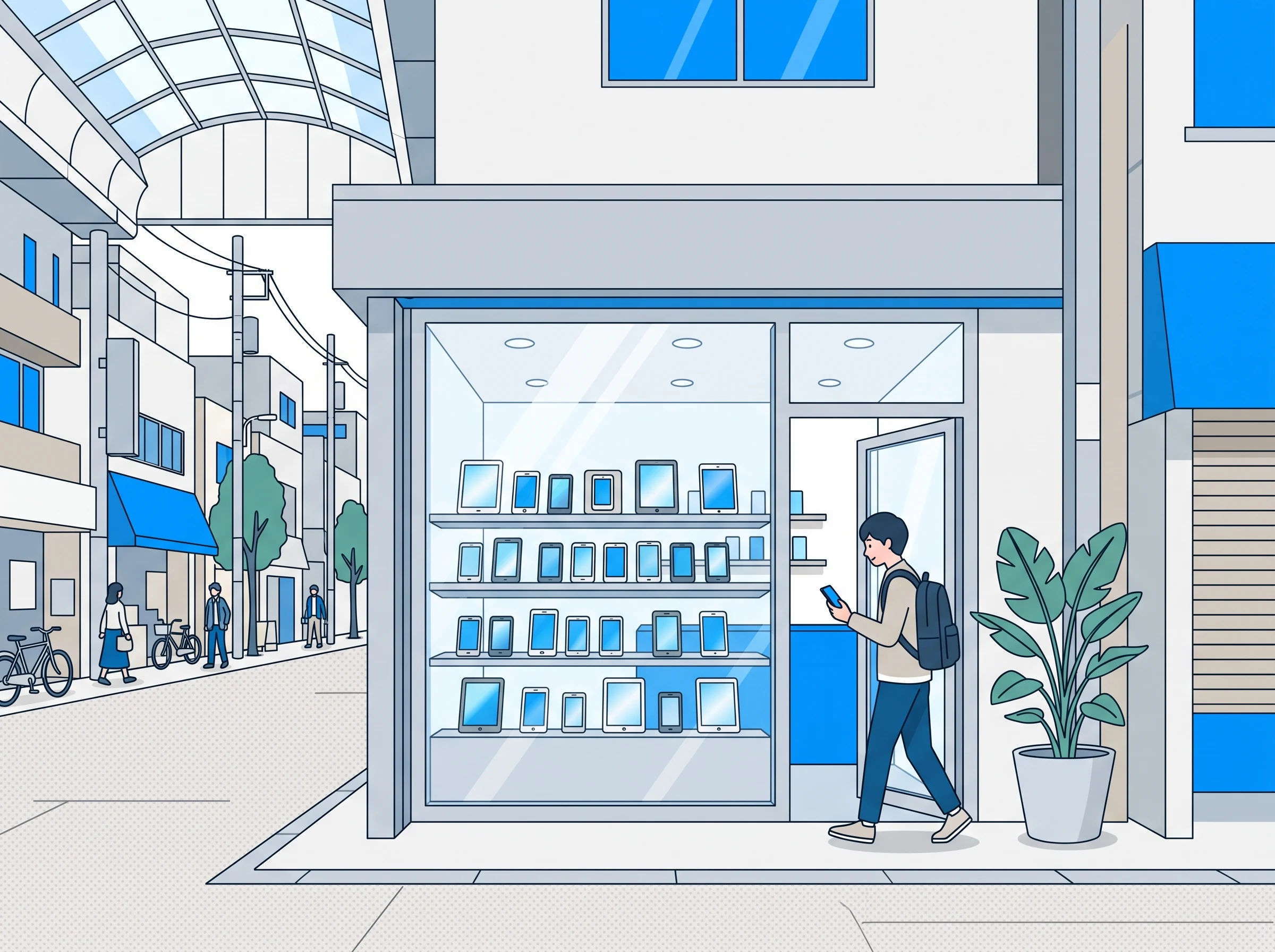 スマートフォン修理・買取店