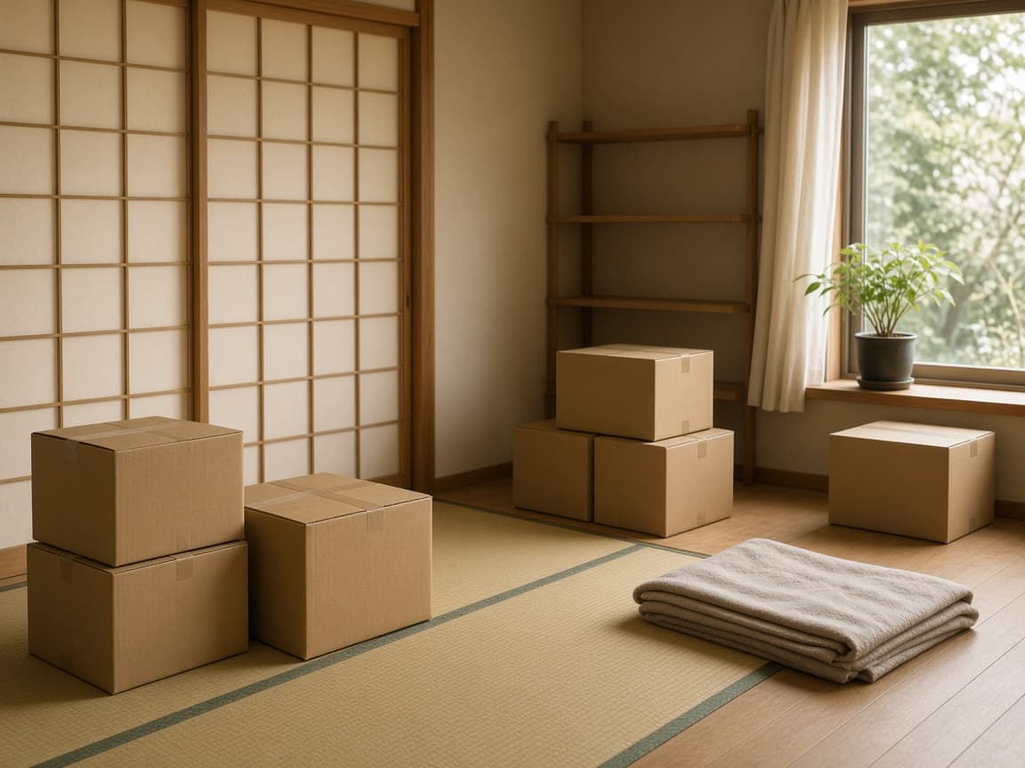 梱包された部屋の生成イメージ